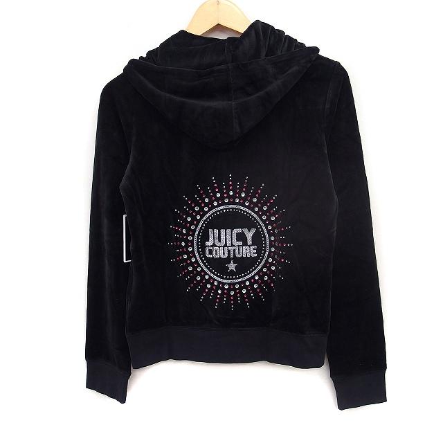 未使用品 ジューシークチュール JUICY COUTURE タグ付き ベロア ロゴ 