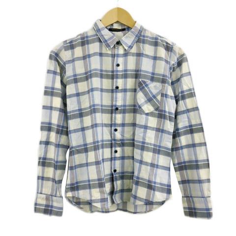 中古 バンヤードストーム Barnyardstorm シャツ チェック スタンダード 長袖 1 白 水色 ホワイト ライトブルー メンズ ベクトル 古着 173 ブランド古着販売のベクトル 通販 Yahoo ショッピング