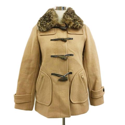 中古 イーハイフンワールドギャラリー E Hyphen World Gallery コート ダッフル フェイクファー ウール 長袖 S 茶 ブラウン レディース ベクトル 古着 173 ブランド古着販売のベクトル 通販 Yahoo ショッピング