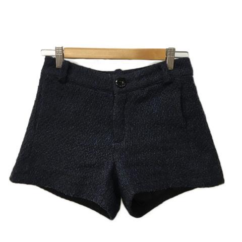中古 ヴァンスエクスチェンジ Vence Exchange パンツ ショート ツイード S 紺 黒 ネイビー ブラック レディース ベクトル 古着 173 ブランド古着販売のベクトル 通販 Yahoo ショッピング