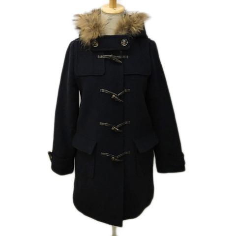 中古 マーキュリーデュオ Mercuryduo コート ダッフルコート ファー チャイニーズラクーン ウール 長袖 S 黒 ブラック レディース ベクトル 古着 173 ブランド古着販売のベクトル 通販 Yahoo ショッピング