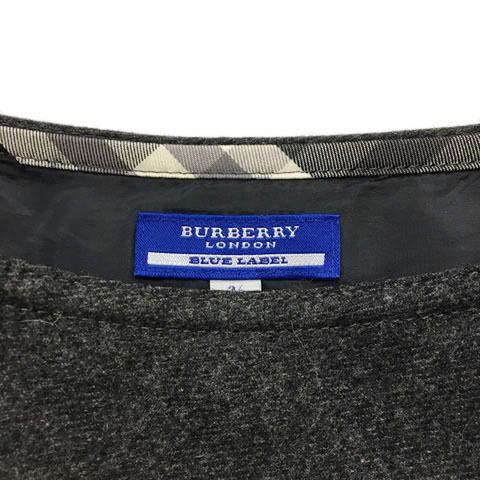 中古 バーバリーブルーレーベル BURBERRY BLUE LABEL スカート フレア