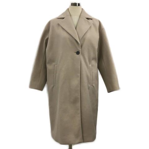 ショコラフィネローブ Chocol Raffine Robe コート チェスター ロング 無地 中綿 長袖 F ベージュ ピンク レディース 173 ブランド古着販売のベクトル 通販 Yahoo ショッピング