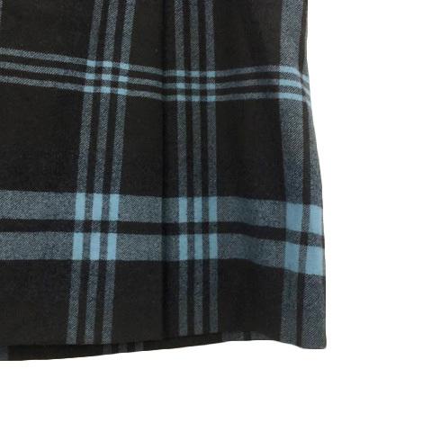 アンタイトル UNTITLED スカート 台形 タイト ミニ チェック ウール 1  