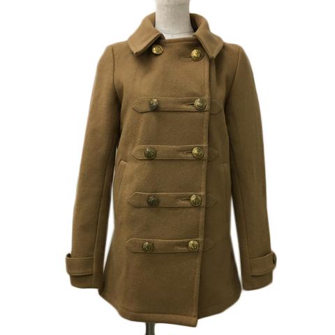 ROSE BUDＢＩＧピーコート/ネイビー・サイズMEDIUM　大きいサイズ ROSE BUDBIGピーコート/ネイビー・サイズMEDIUM 大きいサイズ