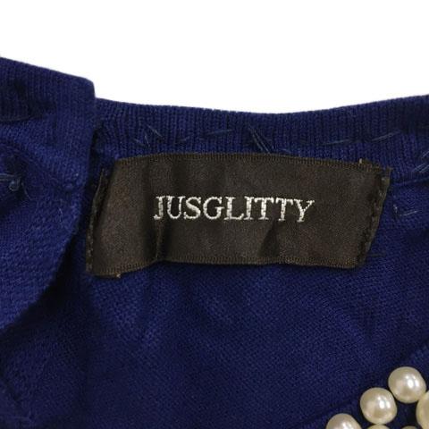 ジャスグリッティー JUSGLITTY セーター ニット カットソー プル