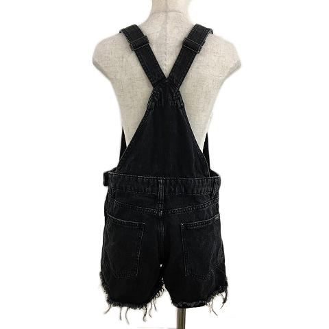ベルシュカ Bershka DENIM オーバーオール サロペット ショート デニム 