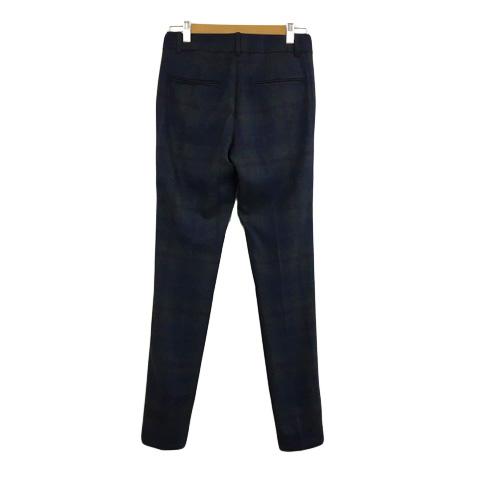 美品】マカフィー スキニーパンツ 無地 ポケット付き XS ブラック 
