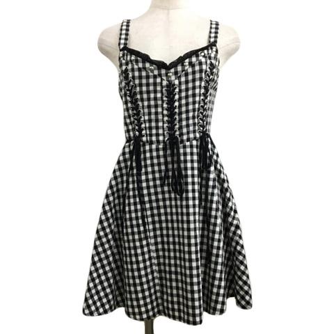 ジュエティ ワンピース キャミワンピース フレア Aライン ミニ レース  