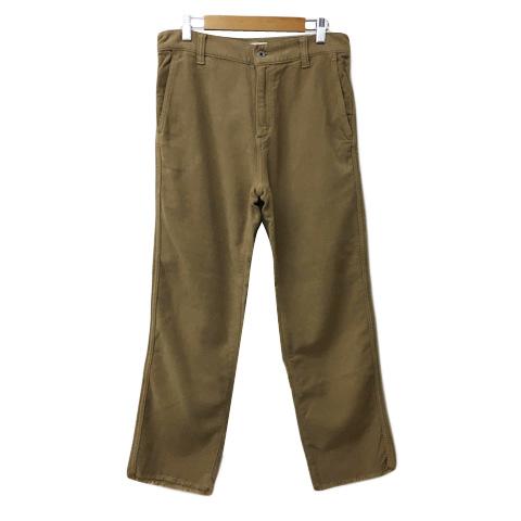 フレームワーク Framework パンツ ストレート ロング 無地 起毛 カット 