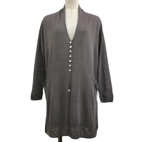 エトレリー etre relie カーディガン ニット ショールカラー Vネック  