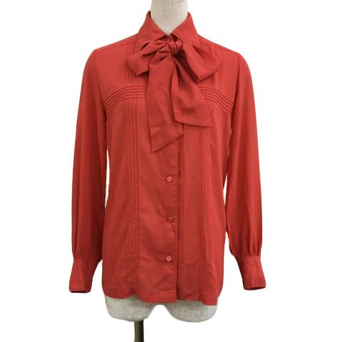 ハナエモリ HANAE MORI TOPS シャツ ブラウス スタンダード ピンタック 