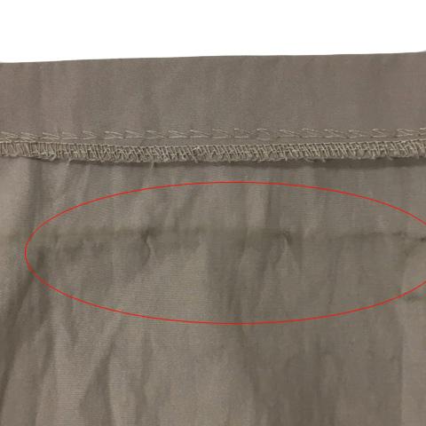 ZARA（ザラ） パンツ ワイド ロング タック レイヤード風 無地 S