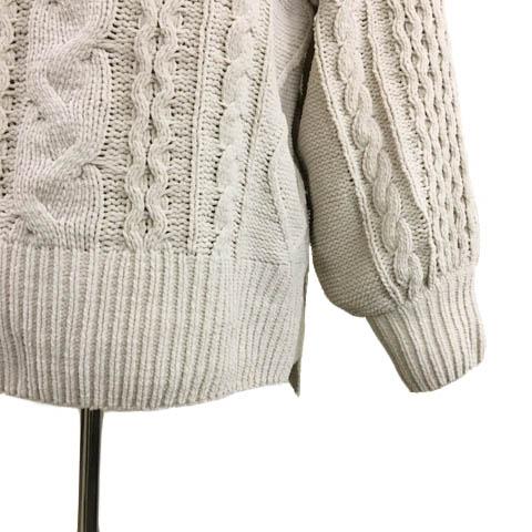 AZUL BY MOUSSY アズールバイマウジー　レディース　ニットセーター AZUL by moussy（アズールバイマウジー）の「ボーダー5分袖