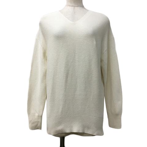 ご確認専用　プラステ　Vネックニットセーター　羊毛＆カシミヤ100% プラステ PLST セーター ニット プルオーバー Vネック 無地 カシミヤ混