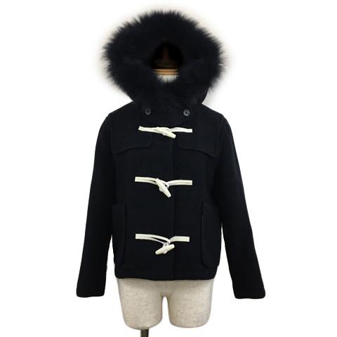 SNIDEL（スナイデル） コート ダッフル ショート フード ファー