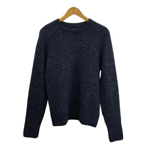 BEAMS（ビームス） セーター ニット クールネック 無地 リネン混 長袖