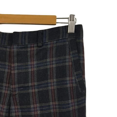 スピック&スパン Spick&Span パンツ テーパード ロング チェック