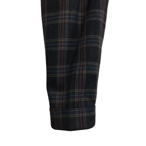 スピック&スパン Spick&Span パンツ テーパード ロング チェック