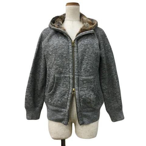【美品】マカフィー トゥモローランド ダブル、ジップアップパーカー グレー S MACPHEE - 【美品】マカフィー トゥモローランド ダブル、ジップアップ