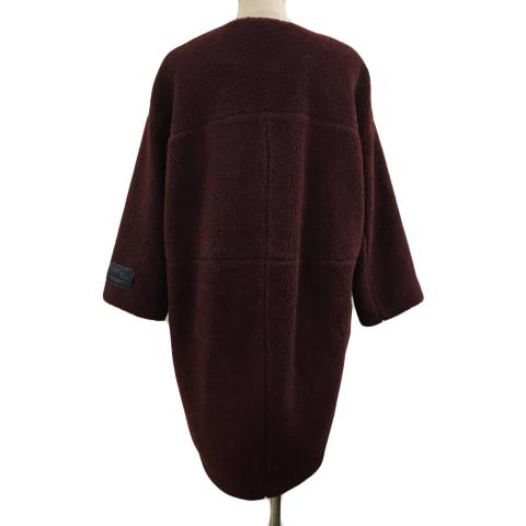 URBAN RESEARCH（アーバンリサーチ） コート ノーカラー ボア ロング 