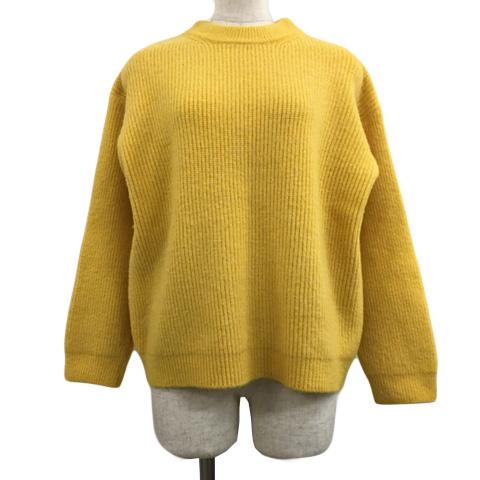 イノルブ INOLVE セーター ニット プルオーバー クルーネック 無地