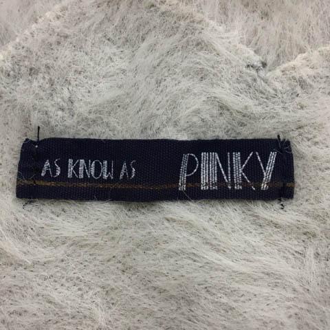 アズノウアズ ピンキー AS KNOW PINKY セーター ニット Vネック プル 