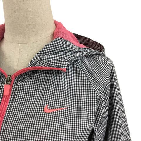 00s Nike ギンガムチェック　tech マウンテンパーカー　フルジップ NIKE（ナイキ） パーカー ジャケット スポーツウェア ギンガムチェック