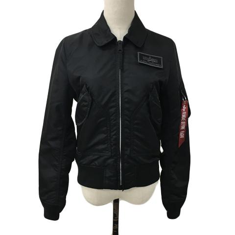 ALPHA INDUSTRIES アルファ MA1 フライトジャケット M 黒 90s ALPHA INDUSTRIES アルファ社 ブラック 黒 MA-1 フライト
