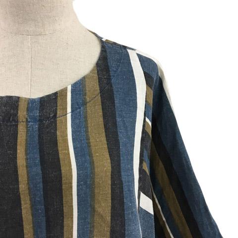 カットソー(長袖+七分) tumugu / cotton linen over size cutsew F riomaru-shop_24030801cs