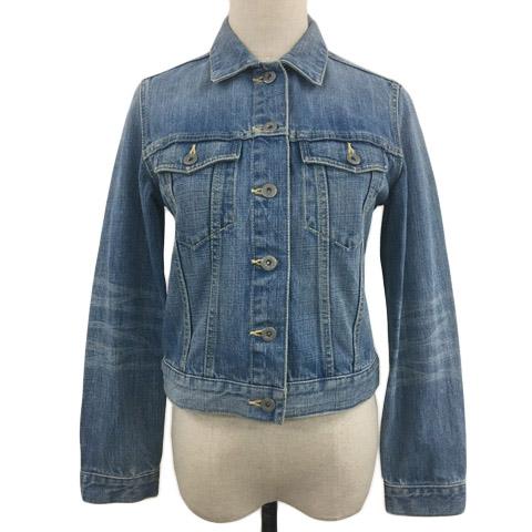 スローブ イエナ SLOBE IENA ジャケット デニム Gジャン 長袖 38 水色