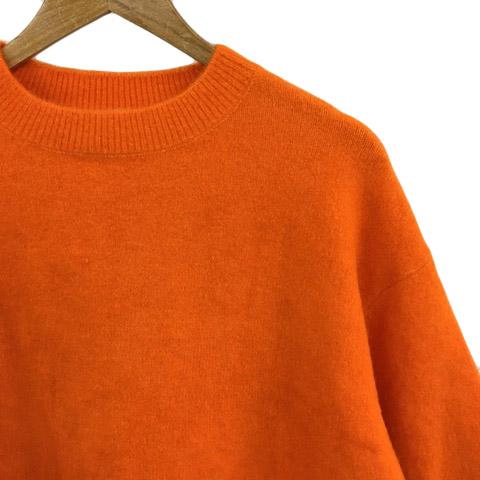 ZARA（ザラ） セーター ニット ラウンドネック プルオーバー 無地 リブ