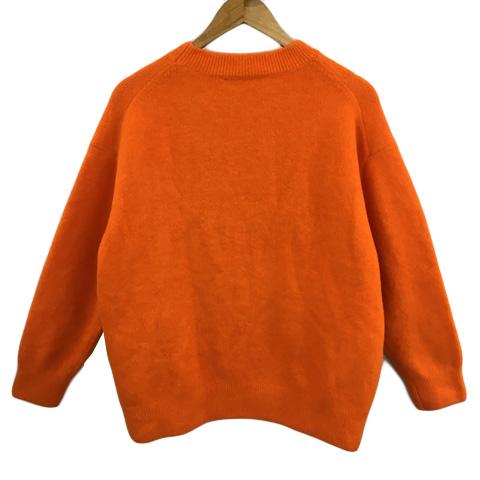 ZARA（ザラ） セーター ニット ラウンドネック プルオーバー 無地 リブ