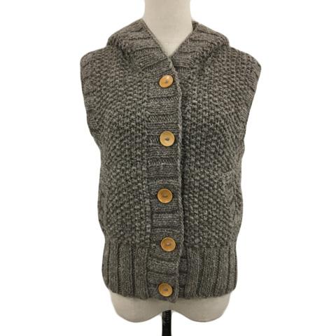 niko and…（ニコアンド） Niko and.. ベスト ジレ ニット フード 無地