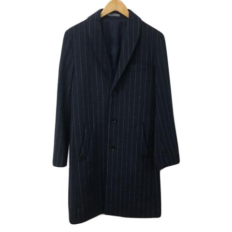 ティノラス MEN'S TENORAS コート ロング ショールカラー シングル