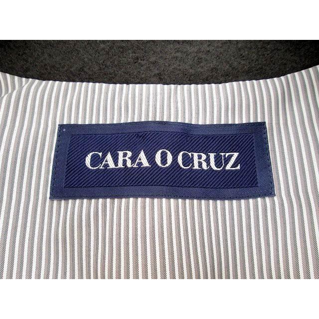 キャラオクルス CARA O CRUZ チェスターコート ウール 9 グレー