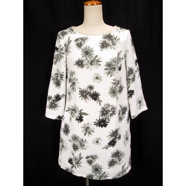 アズノウアズ ピンキー As Know As Pinky ワンピース 花柄 色づくハナバナ 七分袖 F 白 レディース 176 ブランド古着販売のベクトル 通販 Yahoo ショッピング