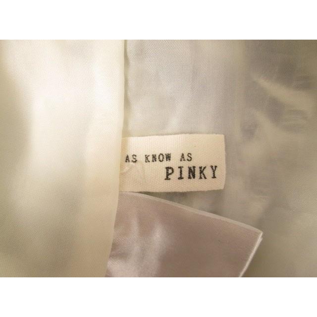 アズノウアズ ピンキー As Know As Pinky ワンピース 花柄 色づくハナバナ 七分袖 F 白 レディース 176 ブランド古着販売のベクトル 通販 Yahoo ショッピング