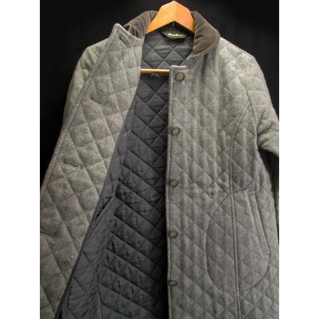 エディーバウアー EDDIE BAUER ジャケット コート キルティング ウール