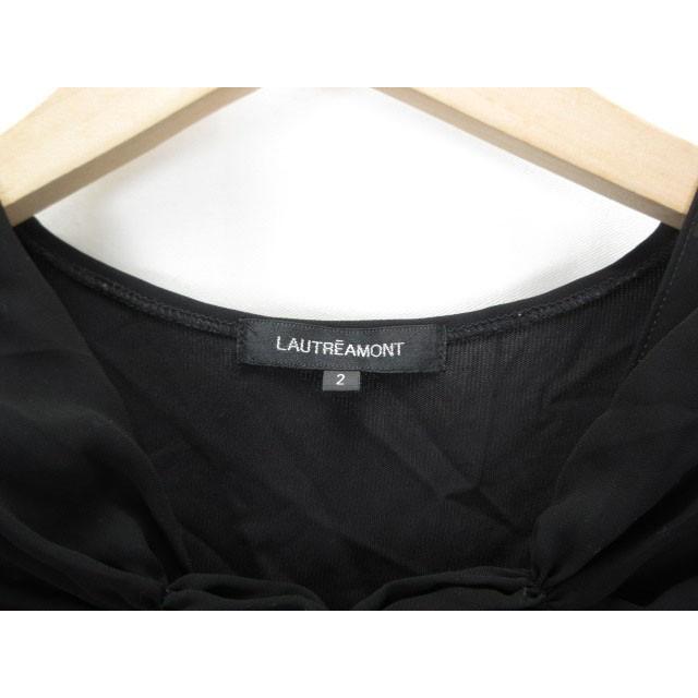 新品★VALENTINO MISS Vヴァレンティノ★リネンベアトップ黒ブラック 新品☆VALENTINO MISS Vヴァレンティノ☆リネンベアトップ黒ブラック