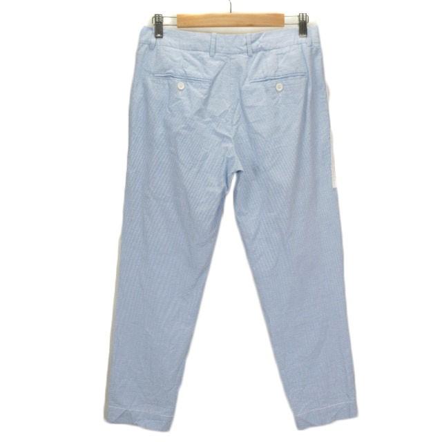 LACOSTE ラコステ Slim Fit ペグレッグパンツ ストライプ HF5619 38 