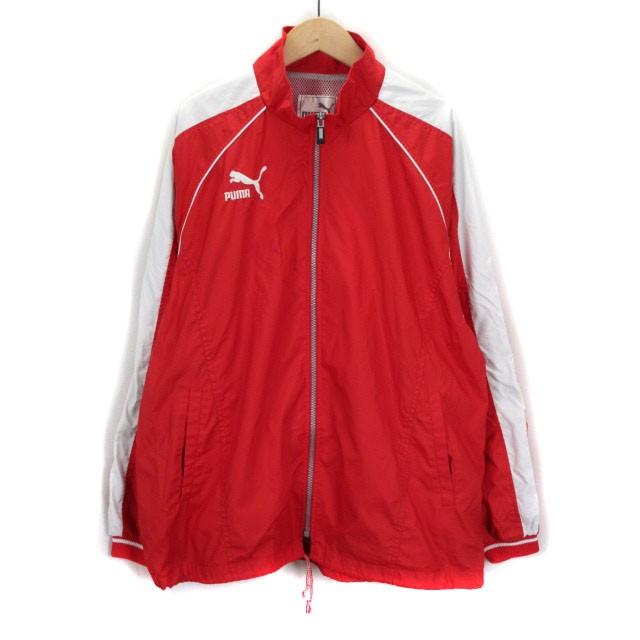 PUMA プーマ ジャケット ウインドブレーカー S〜M 赤 レッド PUMA プーマ ジャケット ウインドブレーカー S〜M 赤 レッド