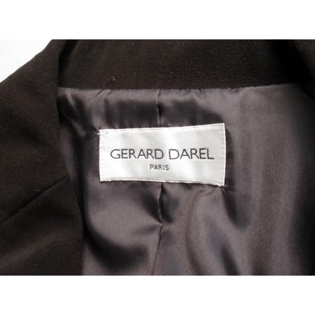 ジェラールダレル GERARD DAREL ジャケット テーラード 9 茶 ブラウン 
