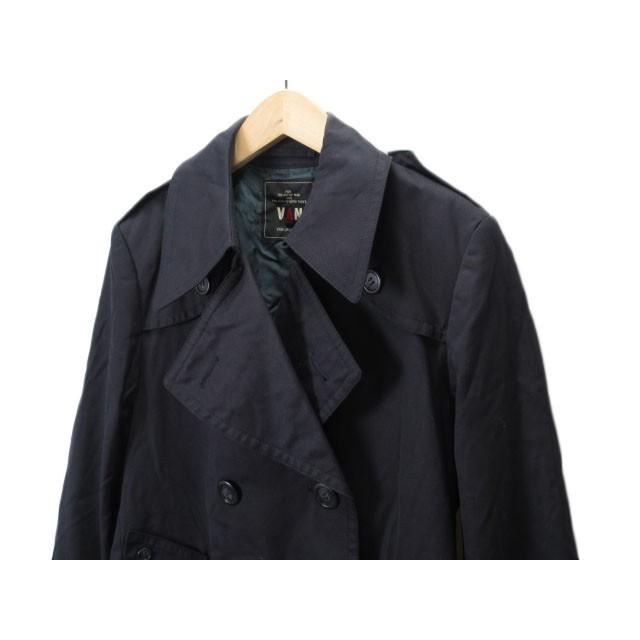ヴァンヂャケット VAN ネイビー トレンチコート ベルト付き アイビー