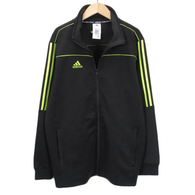 アディダス トラックジャケット ポリ 黒 M adidas adidas アディダス COMBAT SPORTS トラックジャケット ジャージ