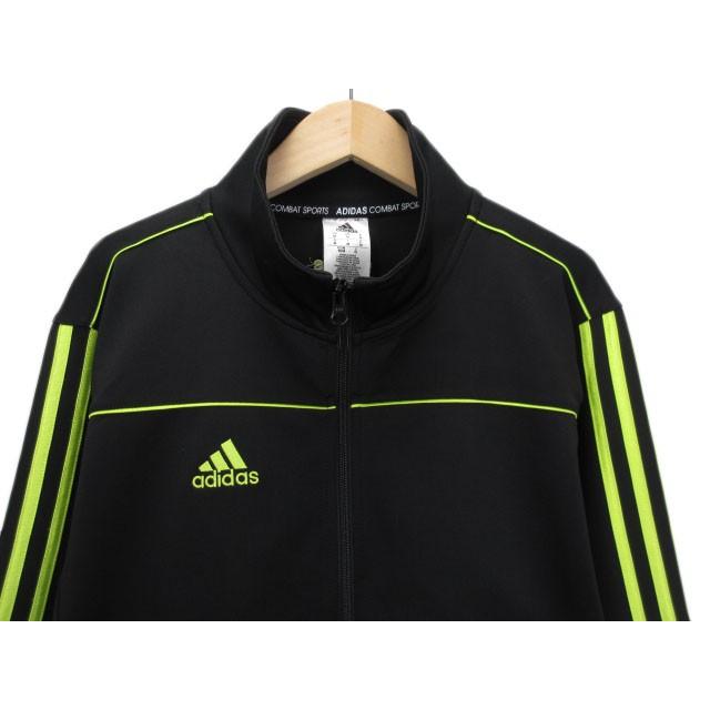 adidas トラックジャケット ブラック デサント製 スリーライン アディダス トラックジャケット 黒 ブラック スリーライン 菅田
