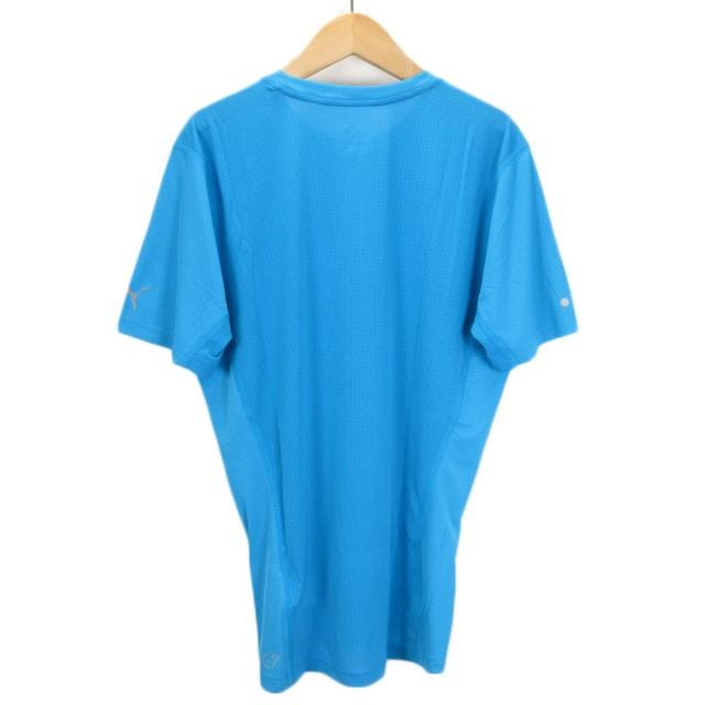 プーマ PUMA Run the World Tシャツ 半袖 ランニング S 514425 青 ブルー メンズ｜vectorpremium｜02