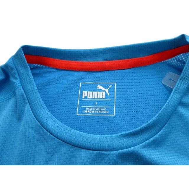 プーマ PUMA Run the World Tシャツ 半袖 ランニング S 514425 青 ブルー メンズ｜vectorpremium｜07