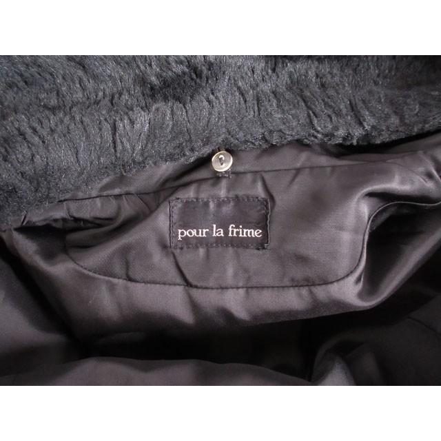 プーラフリーム pour la frime コート ジャケット 中綿 ファー