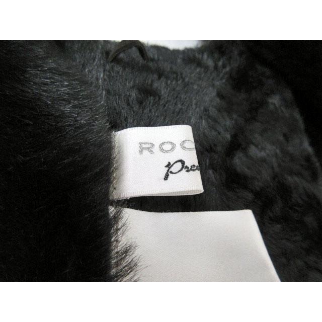 ロシャス ROCHAS ジャケット ベスト スエード レザー ムートン 羊革